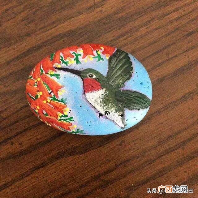 小学生石头画图片大全 创意彩绘石头