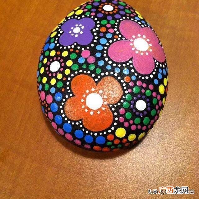小学生石头画图片大全 创意彩绘石头