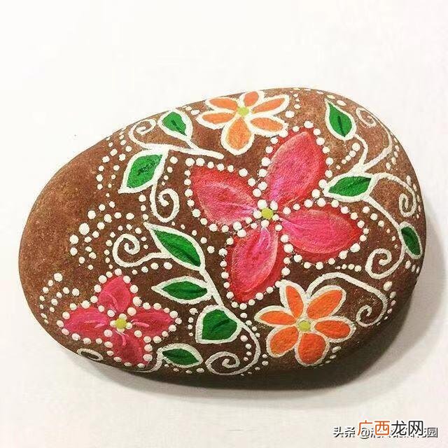 小学生石头画图片大全 创意彩绘石头