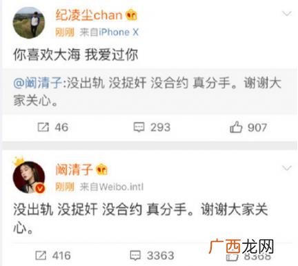 你喜欢大海我爱过你是什么意思什么梗?阚清子喜欢大海,纪凌尘喜欢浪