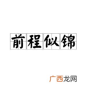 前程似锦什么意思,前程似锦爱情含义？