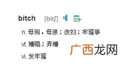 bitch是什么意思啊,请问Bitch这个单词用在玩笑里的解释?