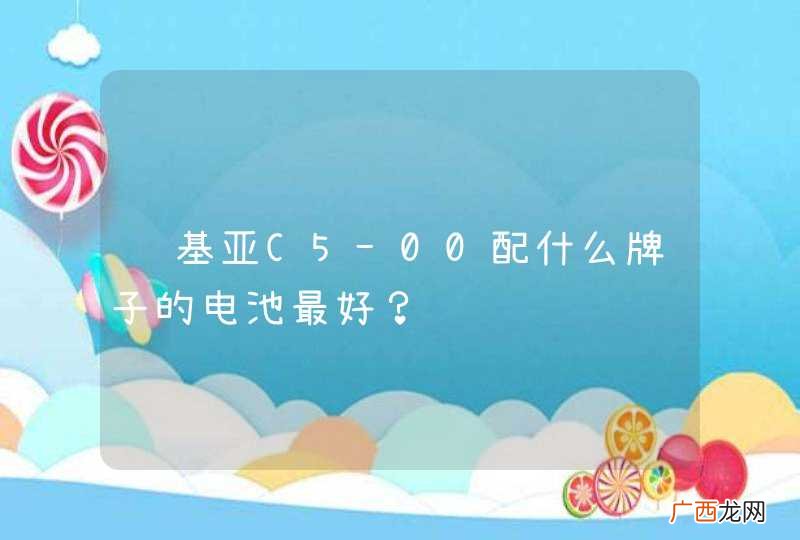 诺基亚C5-00配什么牌子的电池最好？