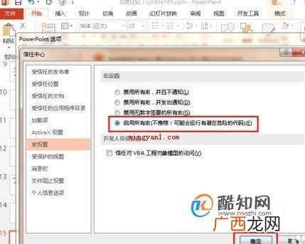 怎样启用宏？