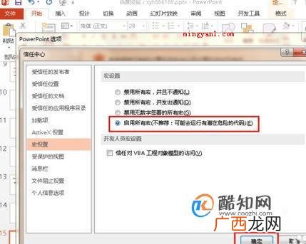 怎样启用宏？