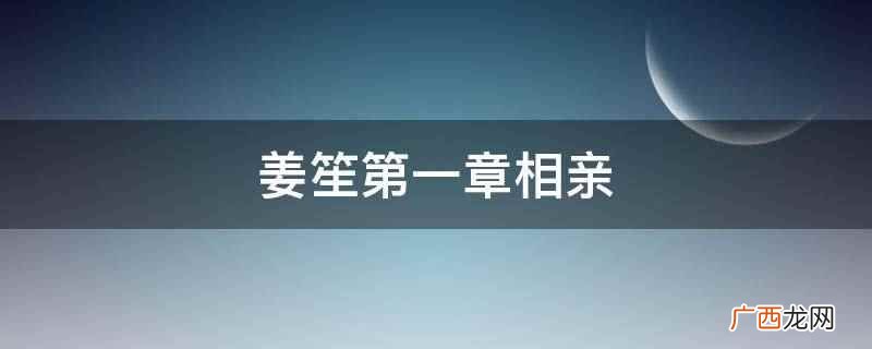 《闪婚,一穷二白的老公露出真面目》 姜笙第一章相亲