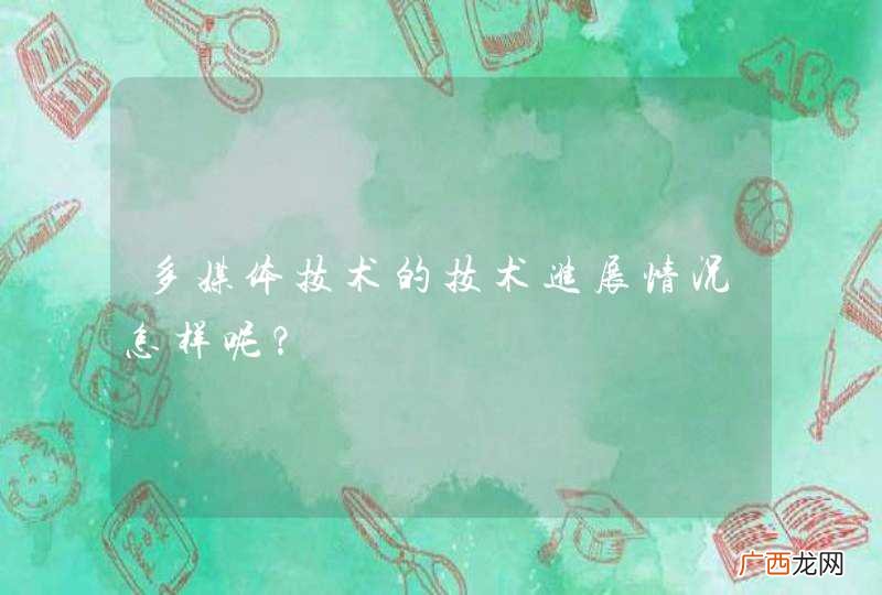 多媒体技术的技术进展情况怎样呢？