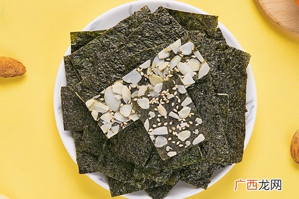 海苔的热量,一两海苔是几片？