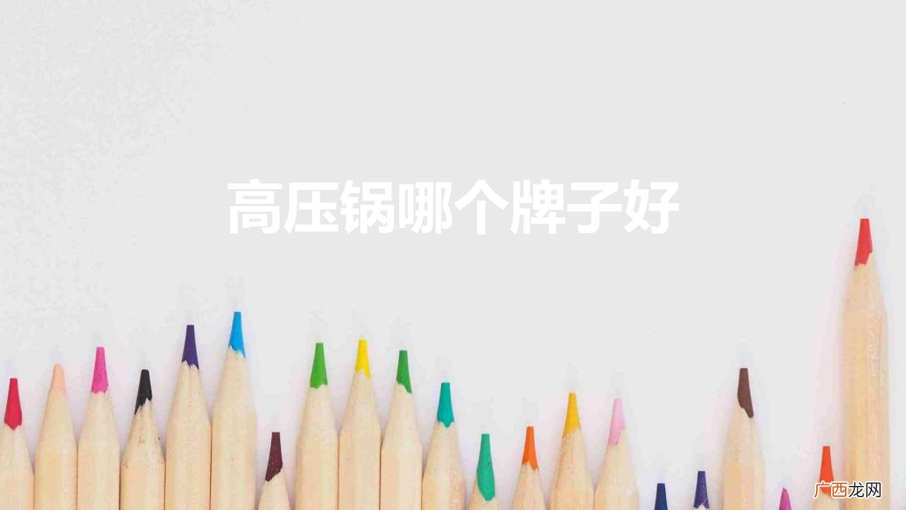 什么牌子的高压锅质量好还安全 高压锅哪个牌子好