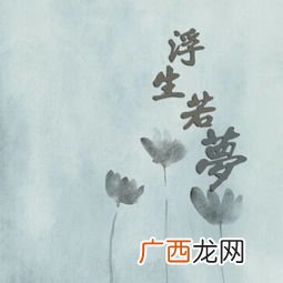 浮生若梦什么意思,浮生若梦的含义？