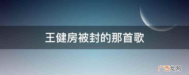 王健房被封的那首歌是《在人间》 王健房被封的那首歌