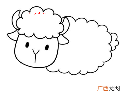 羊的简笔画