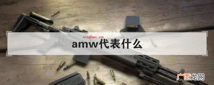 amw代表什么