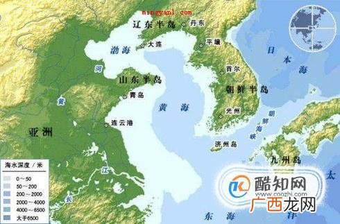 我国有几大海域