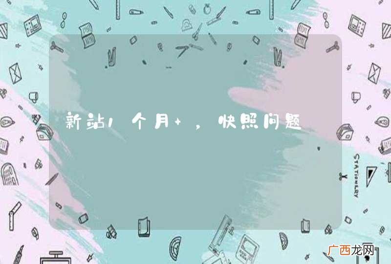 新站1个月 ，快照问题