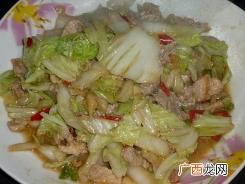 白菜炒肉怎么做,白菜炒肉最正宗的做法？