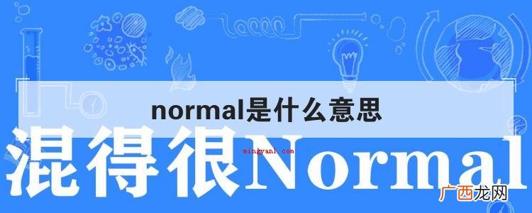 normal是什么意思