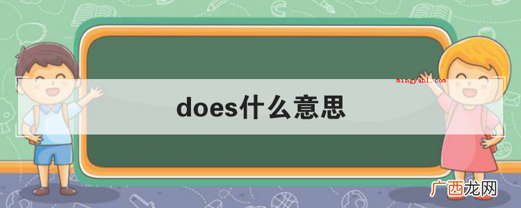does什么意思