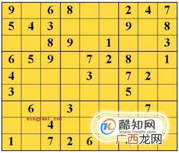 玩九宫格有什么技巧?快速数独解答法