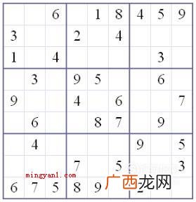 玩九宫格有什么技巧?快速数独解答法