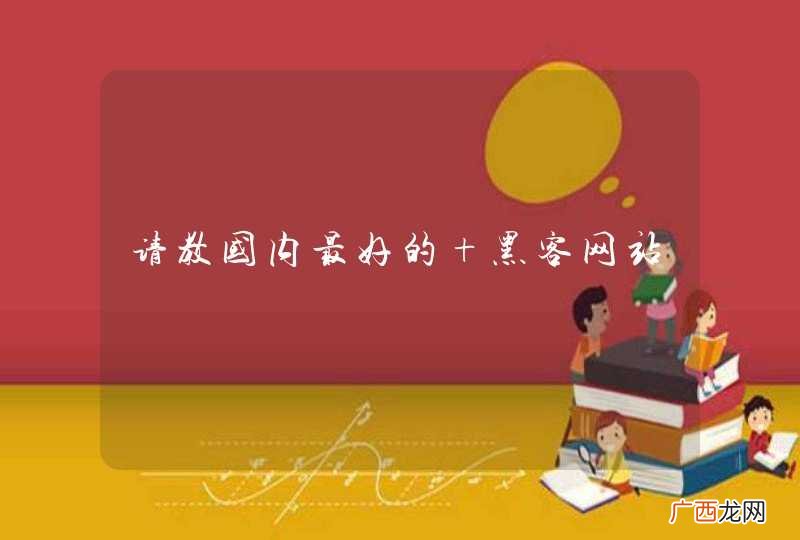 请教国内最好的 黑客网站