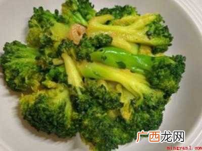 甜杆西兰花怎么做