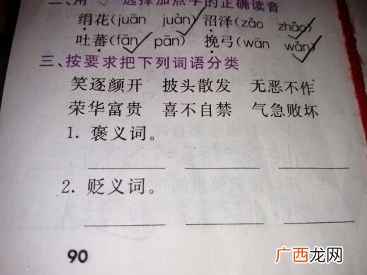 褒义词和贬义词是什么意思,褒义还是贬义，什么意思？