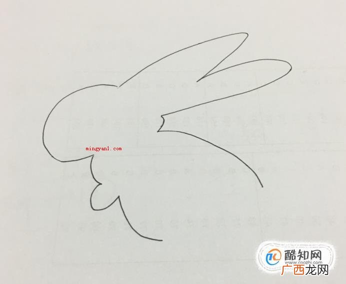 中秋节的玉兔怎么画
