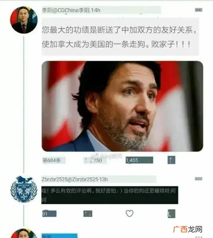 加拿大总理贾斯廷特鲁多出名中国 李阳是什么梗