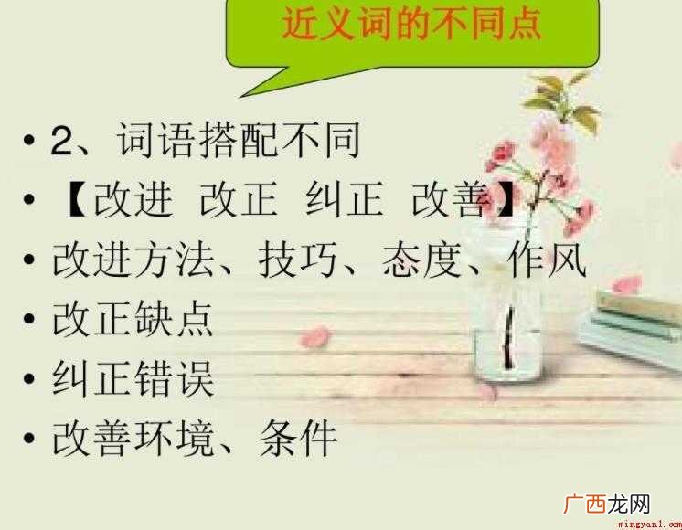 改进的近义词有哪些