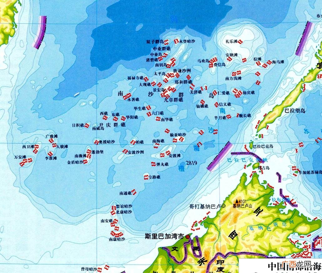 我国领土曾母暗沙，却无法派人守礁 中国最南端是哪里