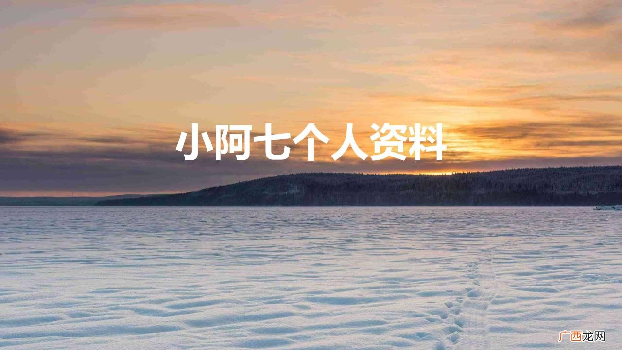 露天歌手小阿七的成长阶段 小阿七个人资料