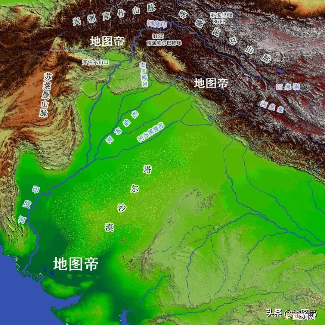 印度河在巴基斯坦境内吗 印度河发源地是在中国吗