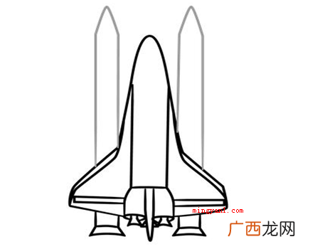 宇宙飞船简笔画