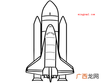 宇宙飞船简笔画