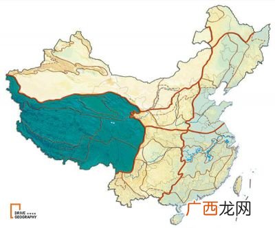 地图上绿色区域是什么,地图上的五颜六色代表什么?