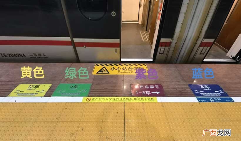 站台地标有哪些颜色 高铁站台地标颜色怎么看