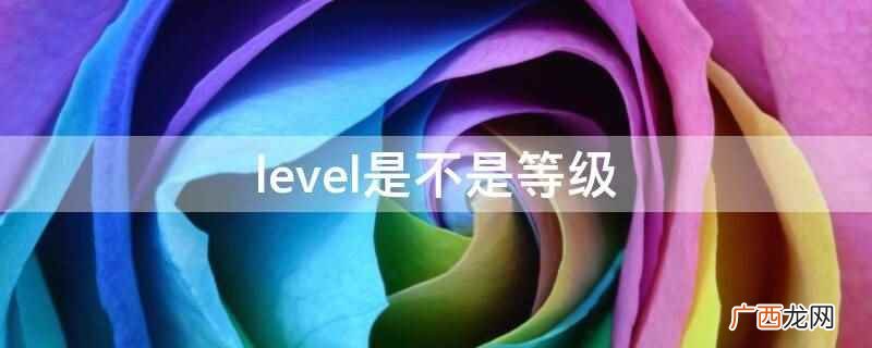 level可以表征测量平面是否水平的仪器 level是不是等级