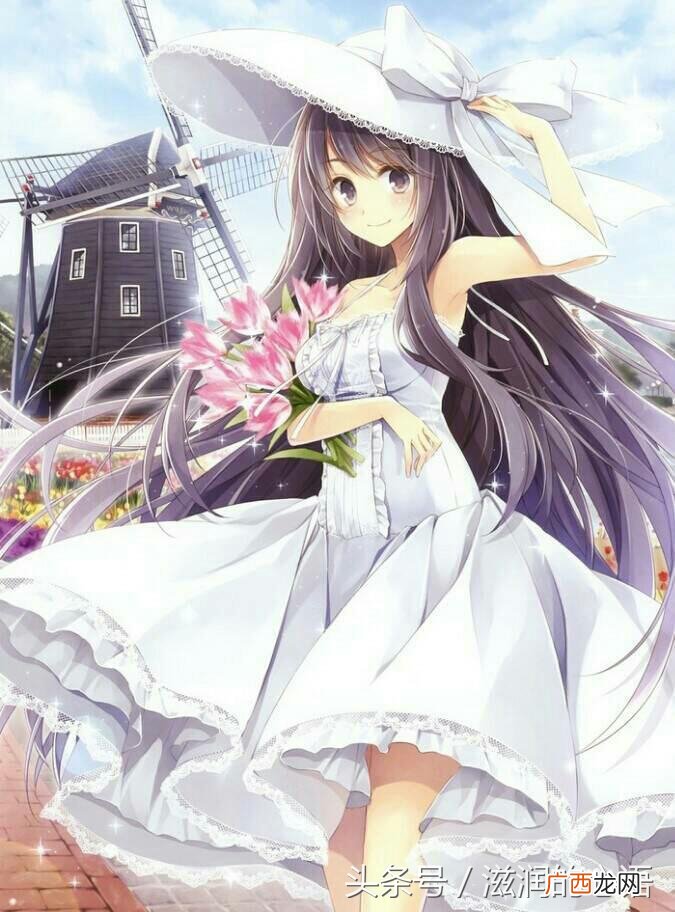 仙气飘飘可爱超萌美少女是她 十二星座动漫少女