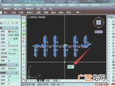 cad连续测量长度快捷键