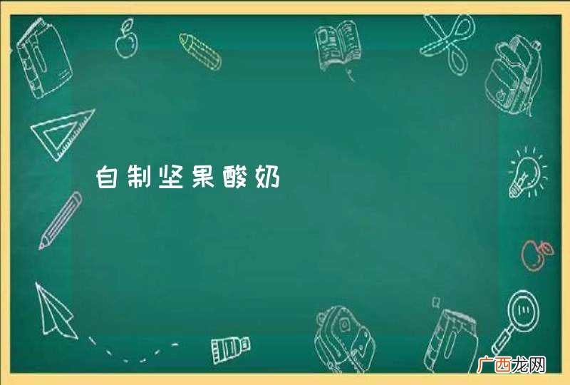 自制坚果酸奶