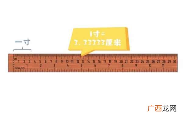 一寸一尺一丈长度是多少 一寸有多长尺子图