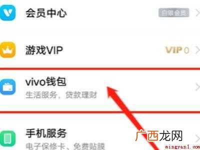 vivo手机钱包在哪里