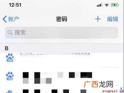 苹果储存的密码在哪里找到