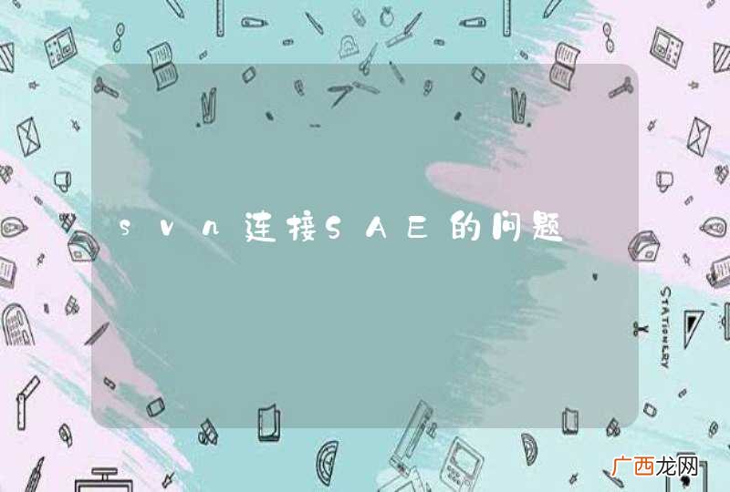 svn连接SAE的问题