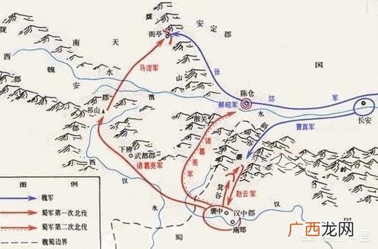 看街亭地图，你能有防守的方法吗 街亭根本就守不住