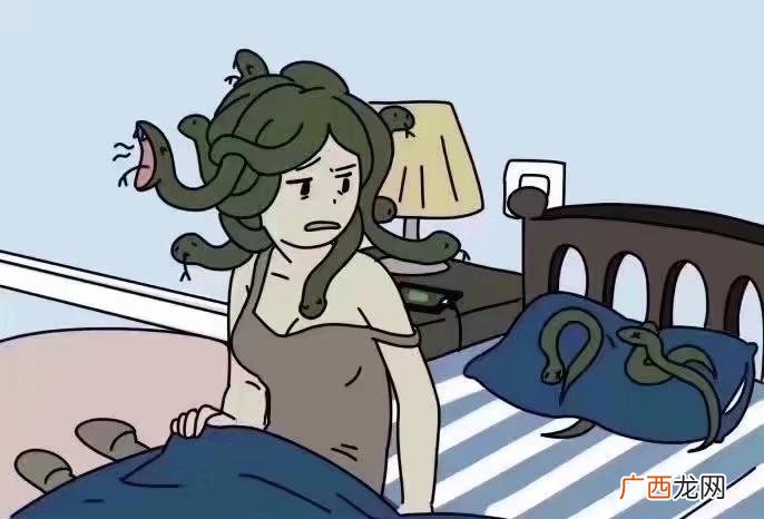 美杜莎是古希腊神话中一个女妖精,全头的秀发全是毒蛇,传说故事 美杜莎的中年烦恼是什么梗