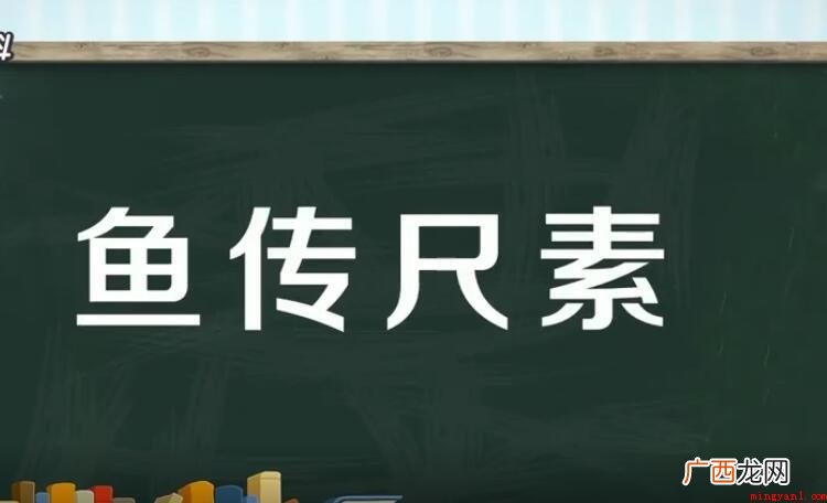 鱼传尺素是什么意思