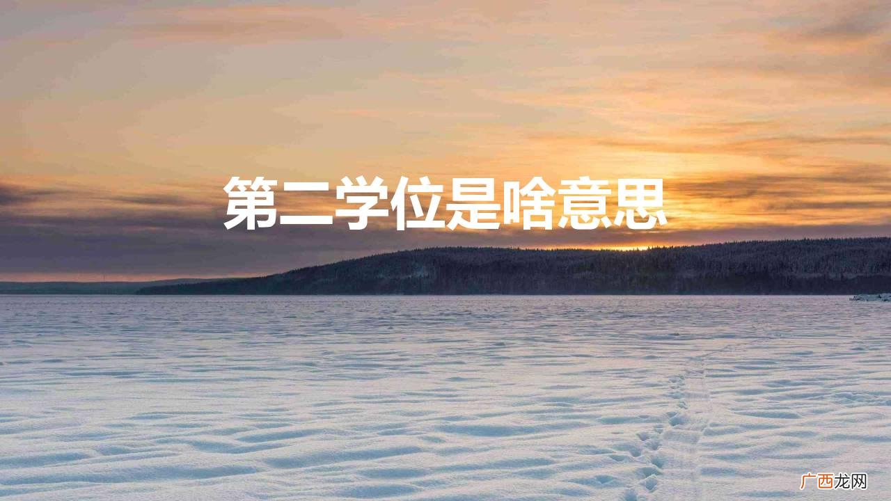 第二学士学位含金量高吗 第二学位是啥意思