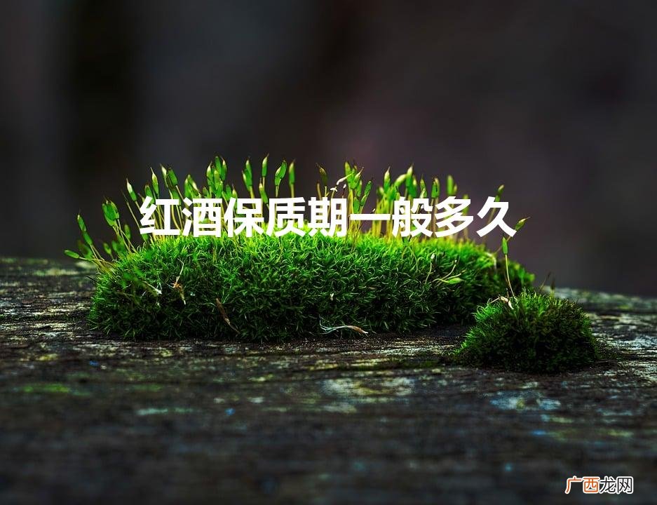 红酒保质期一般多久（红酒保质期一般多久才叫过期)